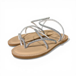 Sandalo - Argento Strass