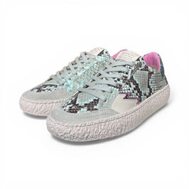 Sneaker - Pythone Acqua