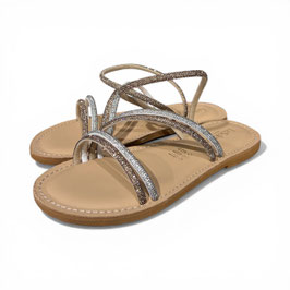 Sandale - Oro Strass