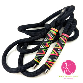 Retriever-Leine Wutz Design "Neon"