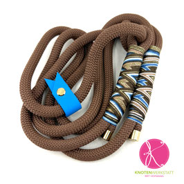 Retriever-Leine Wutz Design "Hazelnut"