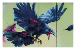 Graffiti Art Print "The Crow"