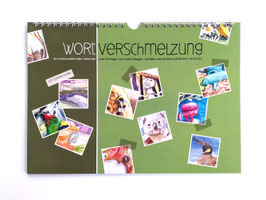 Humorvoller immerwährender Kalender "Wortverschmelzung"