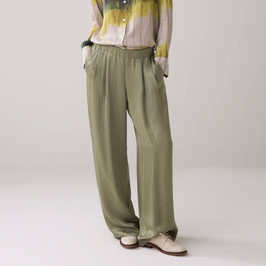 Summum - Wide Pants Green Silky Touch