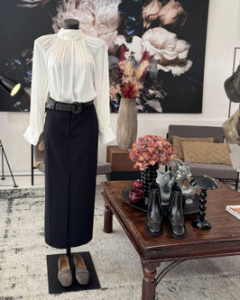 Japan TKY - Long Pencil Skirt Black