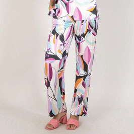 Coster Copenhagen - Wide Pants Multileaf Print