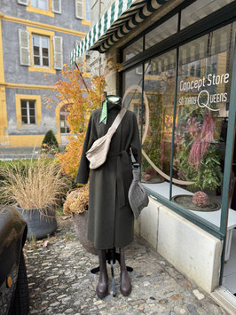 Ecoalf - Wool Coat Lora Khaki