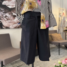 Coster Copenhagen - Long Shorts Wide Legs Black