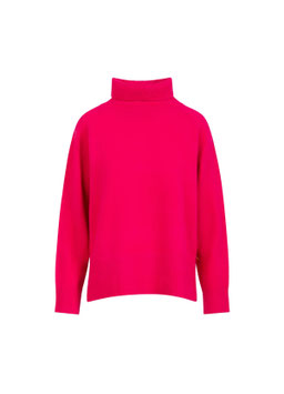 Coster Copenhagen - Sweater High Neck Hot Pink