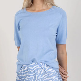 Coster Copenhagen - Ella Knit T-shirt Light Blue