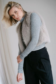 Aimée The Label - ISLA Gilet Grey