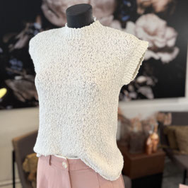 Aimée The Label - Bliss Knitted Top White