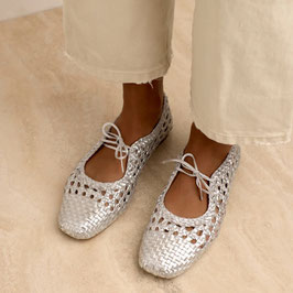 Angulus - Soft Hand Braided Ballerina Silver