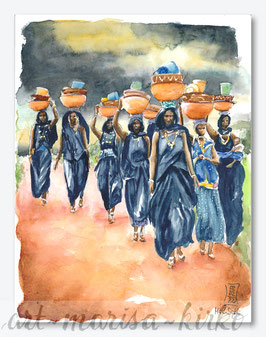 "Afrika" - Wasserträgerinnen
