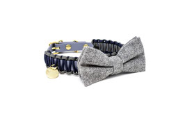 Halsband FLIEGE "GRAU"