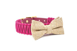 Halsband FLIEGE "BEIGE" für die Mädels
