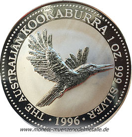 1 Dollar Kookaburra  Australien 1996