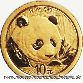10 Yuan China Panda  2018
