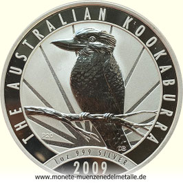 1 Dollar Kookaburra Australien 2009