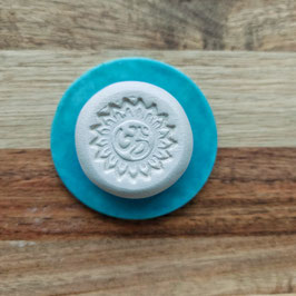 Duftkeramik Set OM Steinform, 2teilig