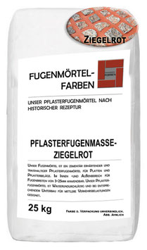 Plasterfugenmörtel ZIEGELROT