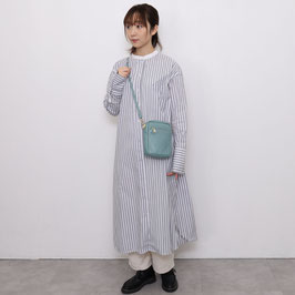 牛革スクエア縦長ミニショルダーＢＡＧ