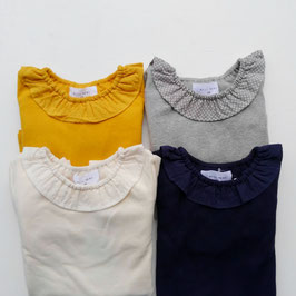 小さなピエロ衿のＴシャツ/WILL MERY