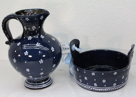 Krug und Schale/ Schüssel von Gmundner Keramik