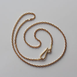 Ankerkette diamantiert mit Hakenverschluss aus 750 Gold Stärke 1,95mm