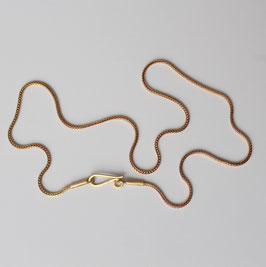 Fuchsschwanzkette aus 750 Gold mit handgearbeitetem Verschluss