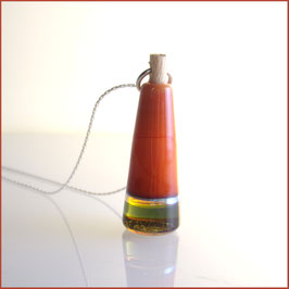 Collier en verre filé - "izzara"