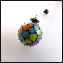 Collier en verre filé-"Amasia"