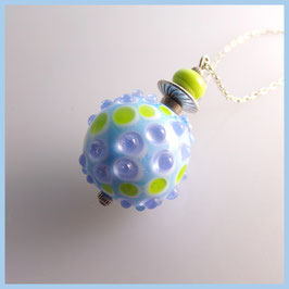 Collier en verre filé  - "Lenya"