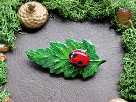 Broche Coccinelle