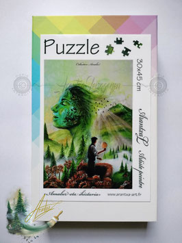 Puzzle Amalur eta ihiztaria