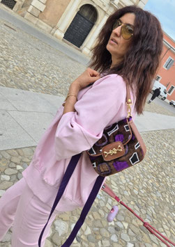 Mini bag a spalla CAIRO marrone