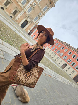 LOVE marrone shopper