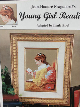 Young girl readi.