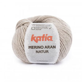 Merino aran natur.