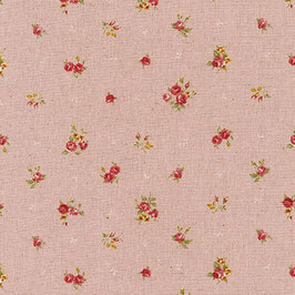 LINO FLORAL ROSA.