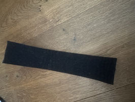 1 Stück Filzstreifen, selbstklebend, 25 x 5 cm, Stärke 7 mm (gedrückt ca. 5 mm)