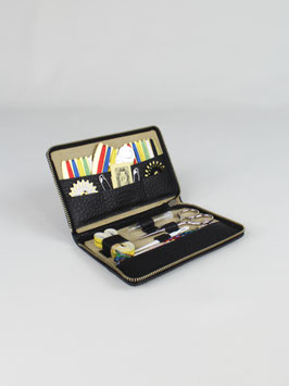 SEWING CASE ZIP l BLACK l 5738