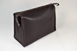 TRIANGULAR COSMETIC BAG S l D'BROWN l 3121