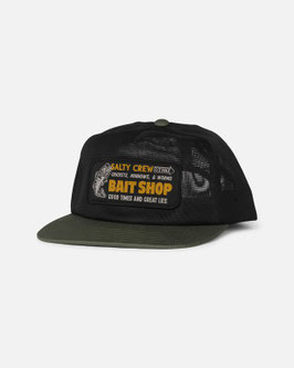 Salty crew - Bait Shop Trucker - green/black