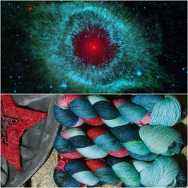HELIX NEBULA  'SILVER GLIMMER' SOCK