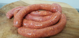 Chipolatas à la tomate 15,40€/kg