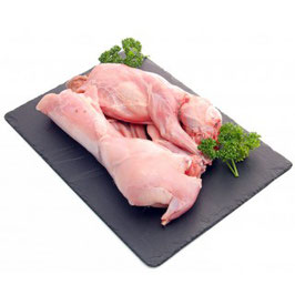 Lapin prêt à cuire 15,20/kg +/- 1,7kg