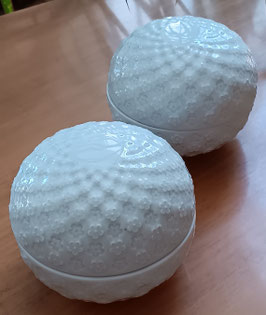 Meissen 2 Deckeldosen Royal Blossom Schneeballblüten
