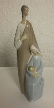 Lladro Figur, Joseph, Maria & Jesus / the holy family