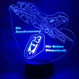 Wappen und Logoservice LED Lampe + Fernbedienung